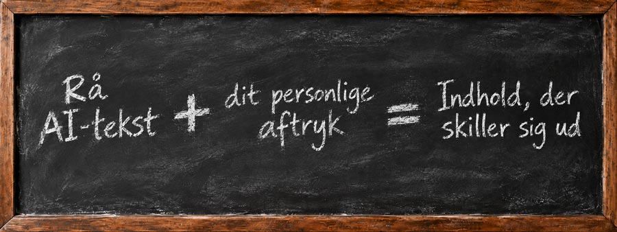 formel på tavle